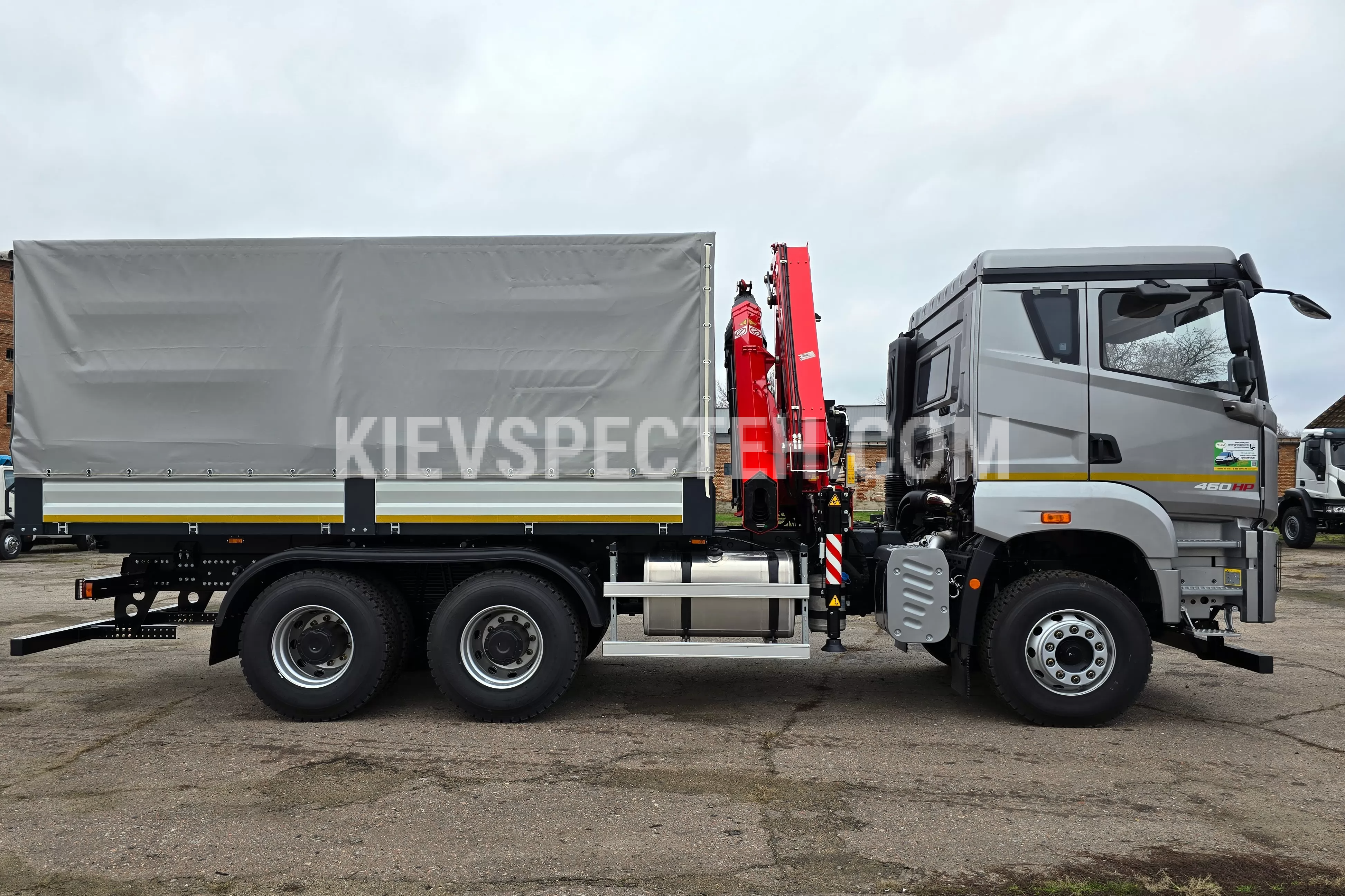 Бортовой грузовик FAW CA3250 с КМУ FASSI F165A.2